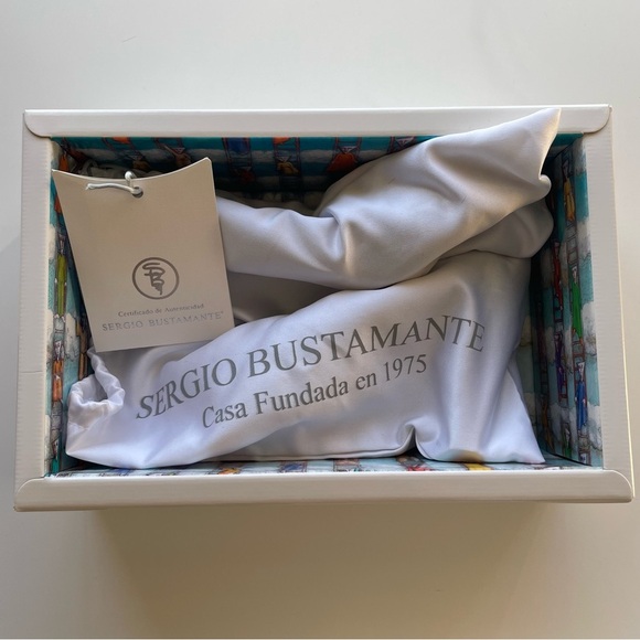 Sergio Bustamante Whimsical Artsy Boho Classic Pumps Size 7 - Picture 12 of 16